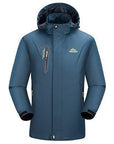 5Xl Men Women Spring Softshell Breathable Jacket Outdoor Sport Mountainskin-Mountainskin Outdoor-Men Royal Blue-M-Bargain Bait Box