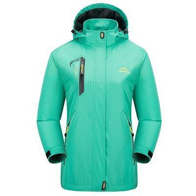 5Xl Men Women Spring Softshell Breathable Jacket Outdoor Sport Mountainskin-Mountainskin Outdoor-Women Green-M-Bargain Bait Box