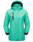 5Xl Men Women Spring Softshell Breathable Jacket Outdoor Sport Mountainskin-Mountainskin Outdoor-Women Green-M-Bargain Bait Box