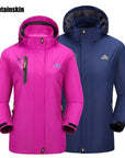5Xl Men Women Spring Softshell Breathable Jacket Outdoor Sport Mountainskin-Mountainskin Outdoor-Women Purple-M-Bargain Bait Box