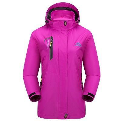 5Xl Men Women Spring Softshell Breathable Jacket Outdoor Sport Mountainskin-Mountainskin Outdoor-Women Rose-M-Bargain Bait Box