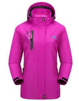 5Xl Men Women Spring Softshell Breathable Jacket Outdoor Sport Mountainskin-Mountainskin Outdoor-Women Rose-M-Bargain Bait Box