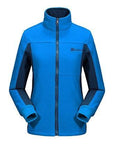 5Xl Men Women'S Winter Fleece Softshell Jackets Outdoor Coats Sport Brand-Mountainskin Outdoor-Women Moon Blue-M-Bargain Bait Box