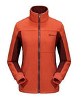 5Xl Men Women'S Winter Fleece Softshell Jackets Outdoor Coats Sport Brand-Mountainskin Outdoor-Women Orange Red-M-Bargain Bait Box