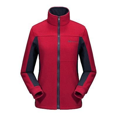 5Xl Men Women'S Winter Fleece Softshell Jackets Outdoor Coats Sport Brand-Mountainskin Outdoor-Women Red-M-Bargain Bait Box
