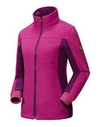 5Xl Men Women'S Winter Fleece Softshell Jackets Outdoor Coats Sport Brand-Mountainskin Outdoor-Women Rose-M-Bargain Bait Box