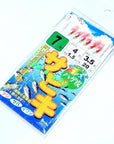 6 Pack 36Pcs/Lot Shrimp Soft Bait With Glow Hook Swivels Anzois Para Sabiki Rigs-Sabiki Rigs-Bargain Bait Box-6 pack 36pcs 1-Bargain Bait Box