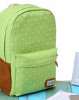 6 Colors Canvas Schoolbag Backpack For Teenager Girls Mochila Female Travel-Dreamland 123-Black-Bargain Bait Box