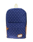 6 Colors Canvas Schoolbag Backpack For Teenager Girls Mochila Female Travel-Dreamland 123-Dark Blue-Bargain Bait Box
