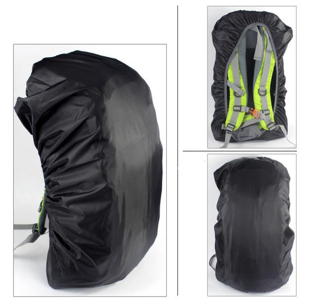 6 Colors Waterproof Travel Camping Backpack Rucksack Dust Rain Cover 30-40L Bag-Sportswear & Outdoor Tools Store-Black-Bargain Bait Box