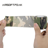 6 Rolls Self-Adhesive Non-Woven 4.5M Camouflage Wrap Rifle Hunting Shooting-AirsoftPeak-Bionic Camo-Bargain Bait Box