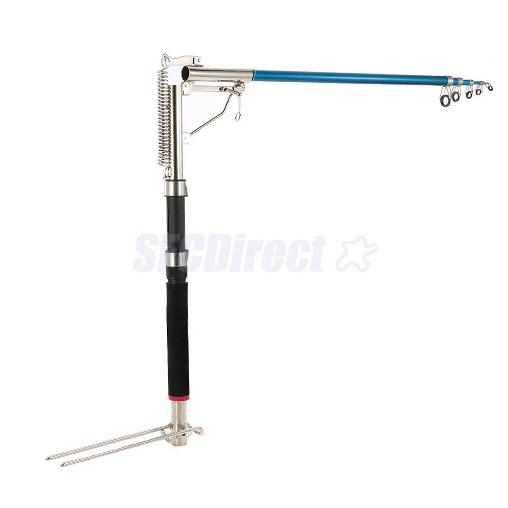 6-Section Telescopic Fishing Rod Inserted Automatic Rod Stainless Steel 2.7M-Automatic Fishing Rods-OutdoorSport Lover Store-Bargain Bait Box