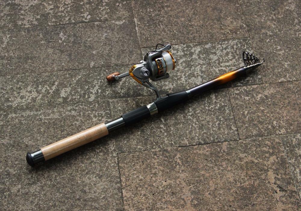 6 Sections 3.0M Casting Carbon Fiber Fishing Rod + Dc5000 Spinning Fishing-Spinning Rods-KV online-Bargain Bait Box