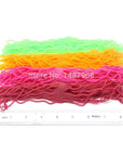 60 Strands/Pc Fishing Lures Soft Worm Body Squirmy Wormy Fly Tying Materials-SAMSFX Official Store-Yellow-Bargain Bait Box