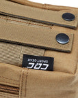 600D Outdoor Military Tactical Waist Bag Multifunctional Edc Molle Tool Zipper-A willow Store-Khaki-Bargain Bait Box