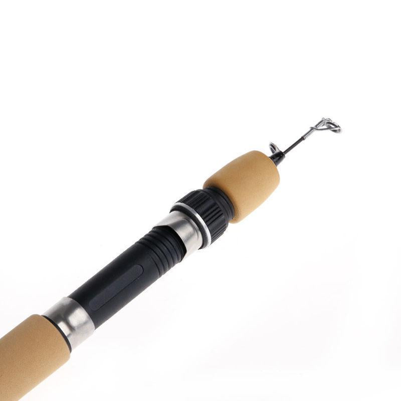 60Cm/80Cm/100Cm Portable Pocket Winter Ice Fishing Fish Rod Mini Tackle Spinning-alishopping88-White-Bargain Bait Box