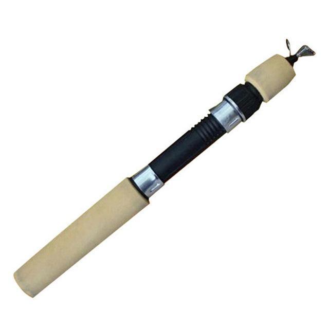 60Cm/80Cm/100Cm Portable Pocket Winter Ice Fishing Fish Rod Mini Tackle Spinning-alishopping88-Yellow-Bargain Bait Box