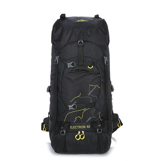 60L High Capacity Mountaineering Backpack Waterproof Nylon Climbing Backpack-Cerrion Outliver Store-Black-Bargain Bait Box