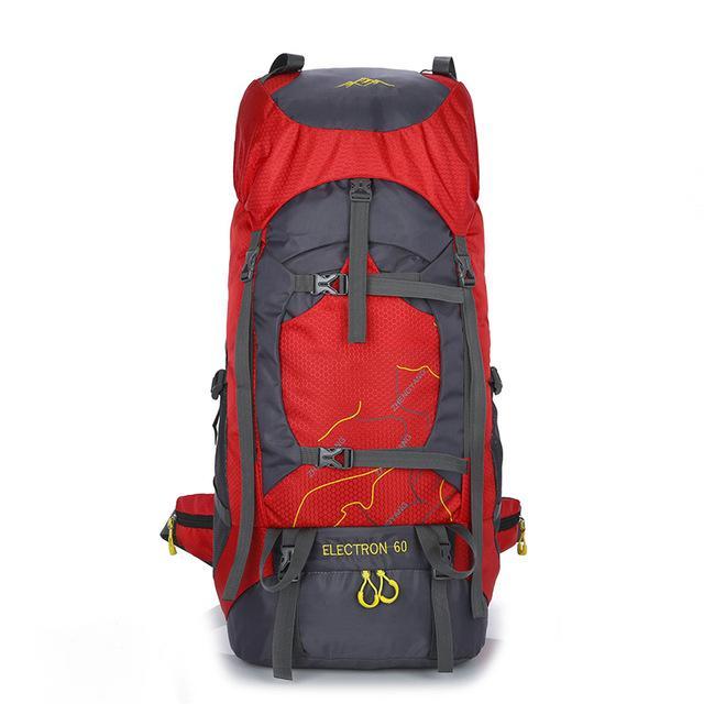 60L High Capacity Mountaineering Backpack Waterproof Nylon Climbing Backpack-Cerrion Outliver Store-Red-Bargain Bait Box