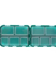 6/10/12 Compartments Storage Case Box Plastic Fishing Lure Spoon Hook Bait-happyeasybuy01-A-Bargain Bait Box