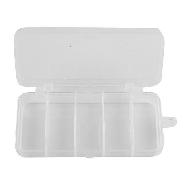 6/10/12 Compartments Storage Case Box Plastic Fishing Lure Spoon Hook Bait-happyeasybuy01-D-Bargain Bait Box