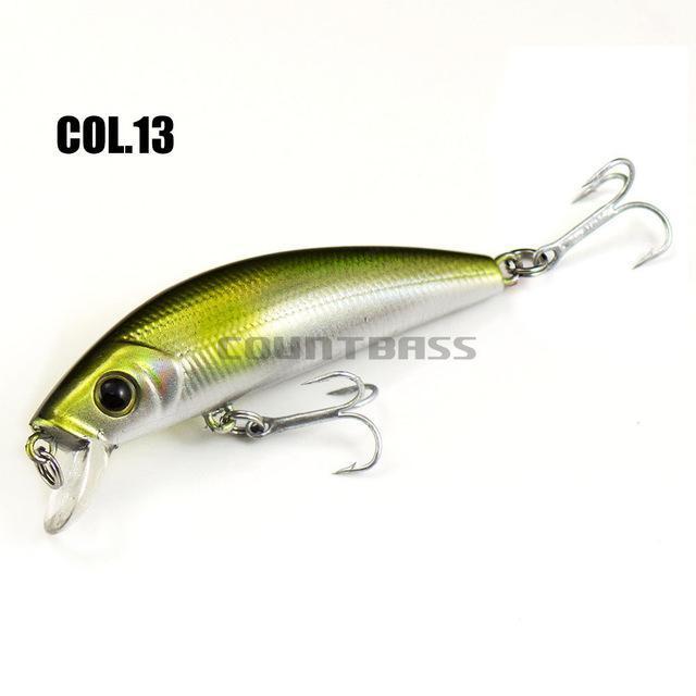 65Mm 8G Minnow Fishing Lures Hardbaits, Countbass Freshwater Crappie Fishing-countbass Official Store-Col 03-Bargain Bait Box