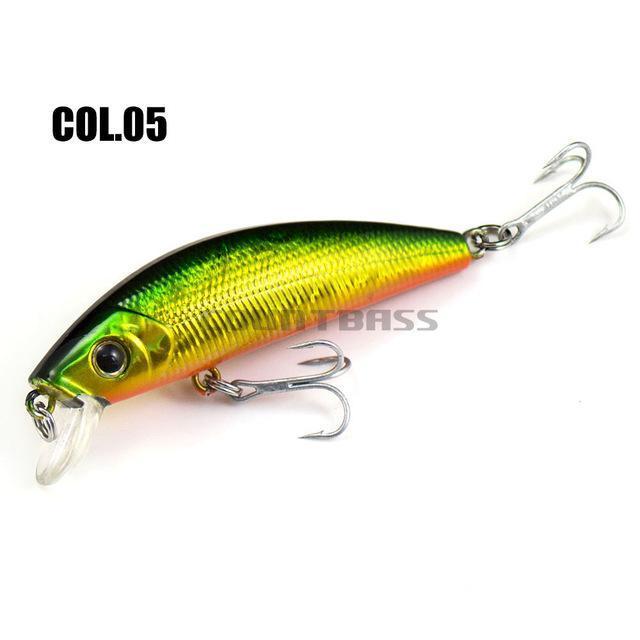 65Mm 8G Minnow Fishing Lures Hardbaits, Countbass Freshwater Crappie Fishing-countbass Official Store-Col 05-Bargain Bait Box