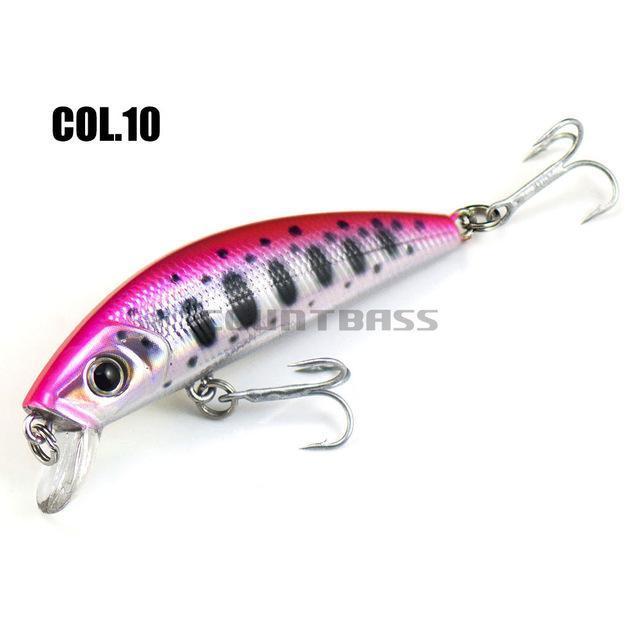 65Mm 8G Minnow Fishing Lures Hardbaits, Countbass Freshwater Crappie Fishing-countbass Official Store-Col 10-Bargain Bait Box