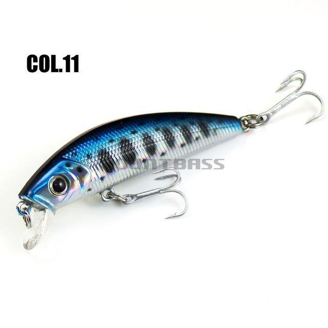 65Mm 8G Minnow Fishing Lures Hardbaits, Countbass Freshwater Crappie Fishing-countbass Official Store-Col 11-Bargain Bait Box
