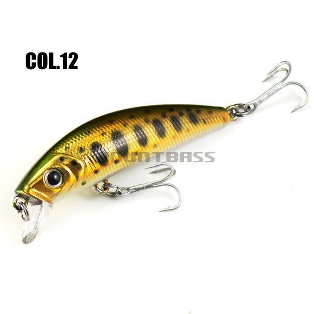 65Mm 8G Minnow Fishing Lures Hardbaits, Countbass Freshwater Crappie Fishing-countbass Official Store-Col 12-Bargain Bait Box