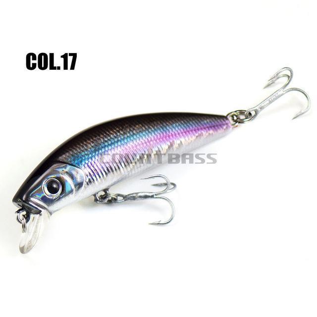 65Mm 8G Minnow Fishing Lures Hardbaits, Countbass Freshwater Crappie Fishing-countbass Official Store-Col 17-Bargain Bait Box