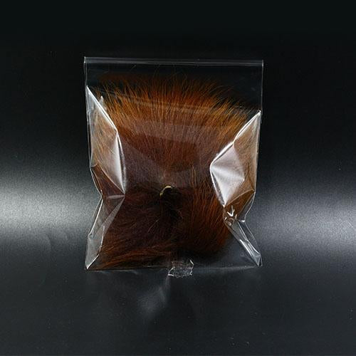 6Colors Fox Tail Hair For Fly Fishing Fly Tying Hair Hobby Craft Fish Arctic Fox-Fly Tying Materials-Bargain Bait Box-UV2 brown-Bargain Bait Box