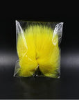 6Colors Fox Tail Hair For Fly Fishing Fly Tying Hair Hobby Craft Fish Arctic Fox-Fly Tying Materials-Bargain Bait Box-yellow-Bargain Bait Box