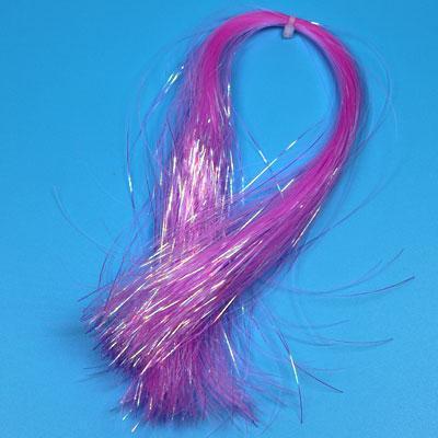 6Packs Flat Disco Pearl Sparkle Flash Crystal Tinsel Fly Tying Material-Fly Tying Materials-Bargain Bait Box-Pink-Bargain Bait Box
