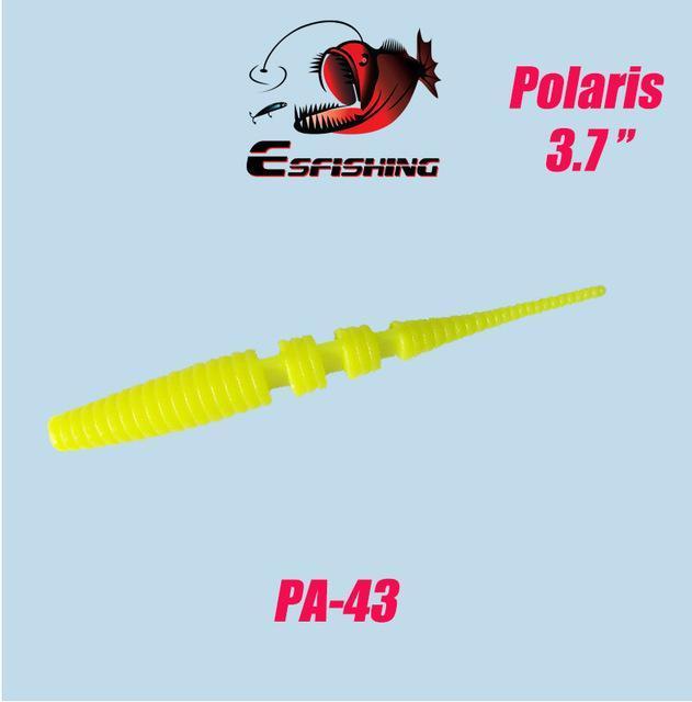 6Pcs Worm Polaris 3.7" Winter Fishing Tackle Lure Soft 9.5Cm/2.9G Esfishing-Esfishing-PA43-Bargain Bait Box