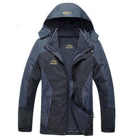 6Xl Men'S 2 Pieces Winter Inner Fleece Jacket Outdoor Sport Mountianskin-HO Outdoor Store-Black-Asian Size L-Bargain Bait Box
