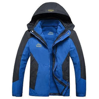 6Xl Men'S 2 Pieces Winter Inner Fleece Jacket Outdoor Sport Mountianskin-HO Outdoor Store-Color Blue-Asian Size L-Bargain Bait Box
