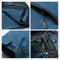 6Xl Men'S 2 Pieces Winter Inner Fleece Jacket Outdoor Sport Mountianskin-HO Outdoor Store-Denim Blue-Asian Size L-Bargain Bait Box