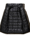 6Xl Men'S Winter Brand 2 Pieces Inside Cotton-Padded Jackets Outdoor Sport-Mountainskin Outdoor-Black-L-Bargain Bait Box