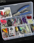 73Pcs/100Pcs/132Pcs Kit Minnow/Popper Spinner Spoon Lure With Hook Bait Fish-Mixed Combos & Kits-Bargain Bait Box-132PCS-Bargain Bait Box