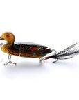 7Cm Fishing Lures Duck Baits With Hooks Multi Jointed Hard Bait Bass Fishing-Fishing Lures-Haofang Outdoor Store-E-Bargain Bait Box