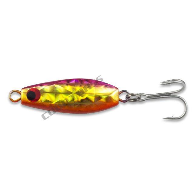 7G 1/4Oz Japanese Mini Fishing Jigs With Treble Hook, Micro Jigging Lures, Metal-countbass Fishing Tackles Store-COL 09-Bargain Bait Box