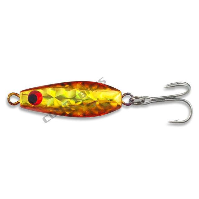 7G 1/4Oz Japanese Mini Fishing Jigs With Treble Hook, Micro Jigging Lures, Metal-countbass Fishing Tackles Store-COL 10-Bargain Bait Box