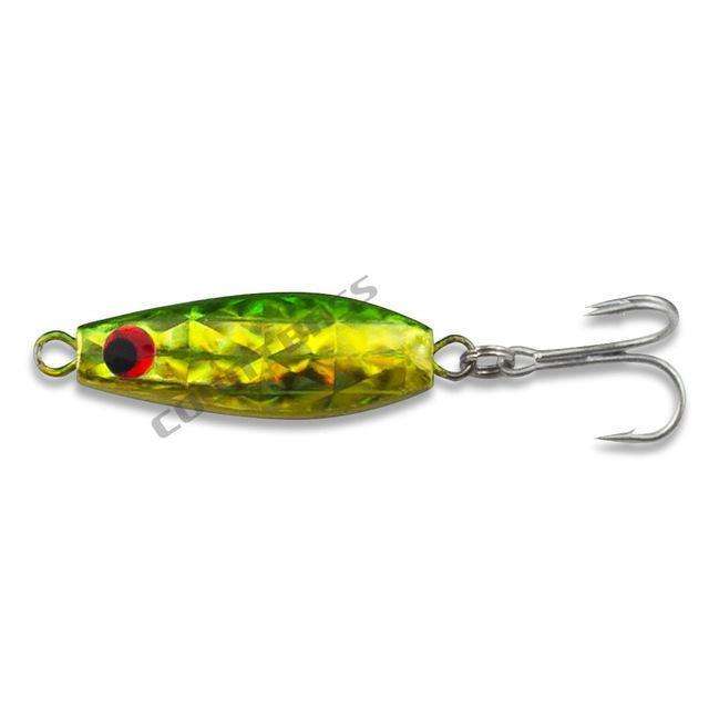 7G 1/4Oz Japanese Mini Fishing Jigs With Treble Hook, Micro Jigging Lures, Metal-countbass Fishing Tackles Store-COL 11-Bargain Bait Box