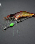 7Pcs/Lot Silicon Fishing Lures Luminous Shrimp Lures Soft Lures 8Cm 5G 7 Color-JSFUN Official Store-Color A-Bargain Bait Box