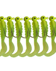 7Pcs/Lot Soft Artificial Volume Tail Worm Baits Soft Shrimp Lure 4.8Cm/2.8G-WDAIREN fishing gear Store-B-Bargain Bait Box