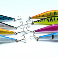 8 Color 10Cm /9.4G Isca Artificial Pesca Fishing Lure Minnow Hard Bait With 2-MingQi Fishing Store-051-Bargain Bait Box