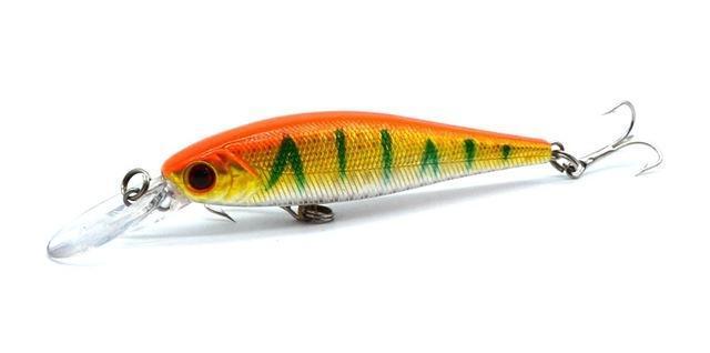 8 Color 10Cm /9.4G Isca Artificial Pesca Fishing Lure Minnow Hard Bait With 2-MingQi Fishing Store-052-Bargain Bait Box