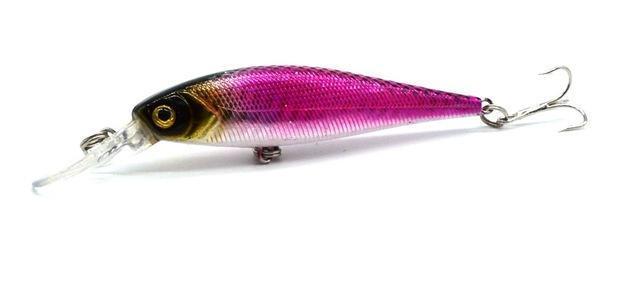 8 Color 10Cm /9.4G Isca Artificial Pesca Fishing Lure Minnow Hard Bait With 2-MingQi Fishing Store-055-Bargain Bait Box