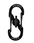 8 Shape Plastic Steel Carabiner Key Chain Hook Clip Outdoor Camping-YKS sport Shop-black-Bargain Bait Box